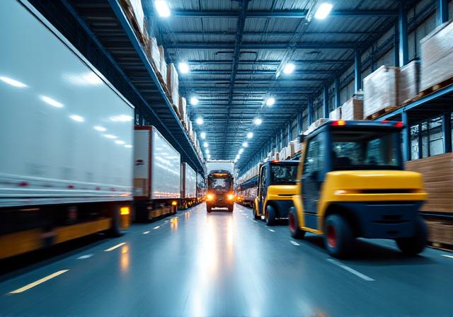 Active cross-docking operations